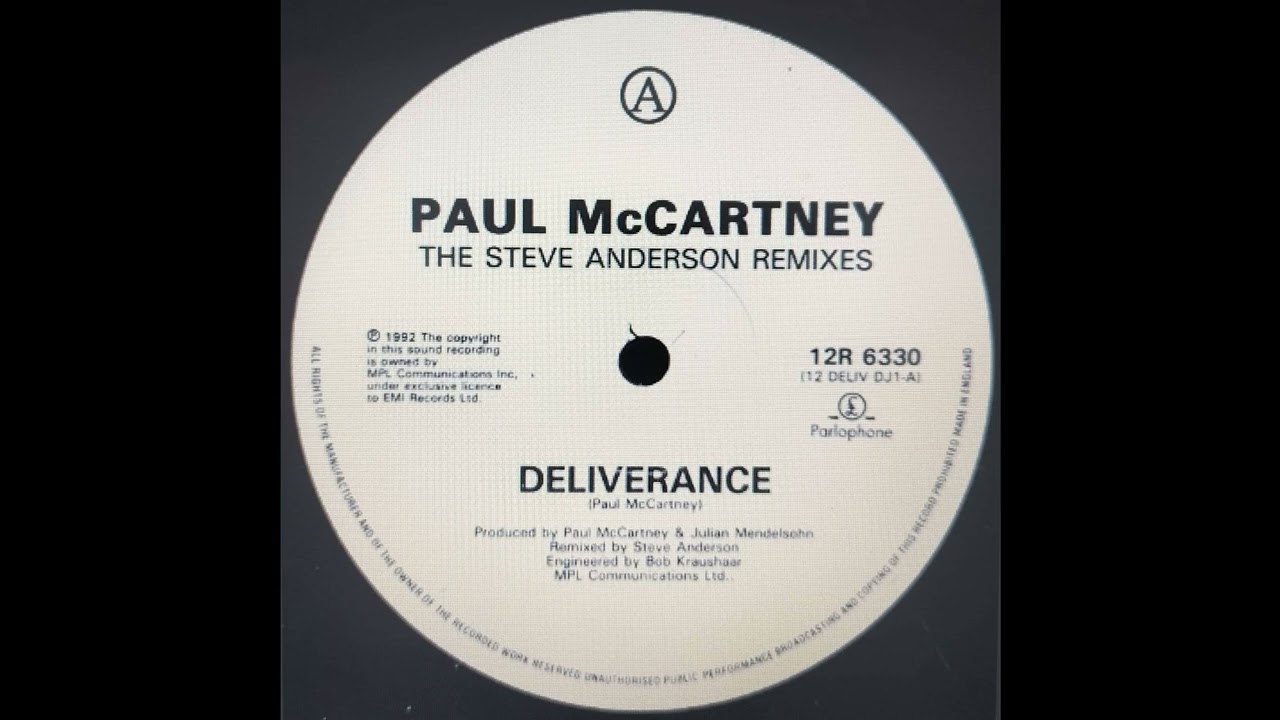 Paul McCartney - Deliverance (The Steve Anderson Remix)