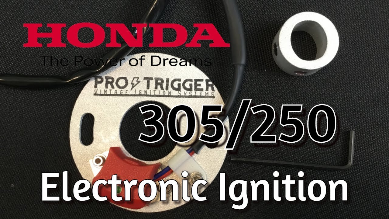 Электронное зажигание Pro Trigger для Honda Dream 305 и 250 CA77 CA72