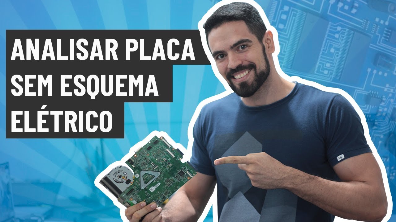 Como Analisar placa mãe sem esquema elétrico
