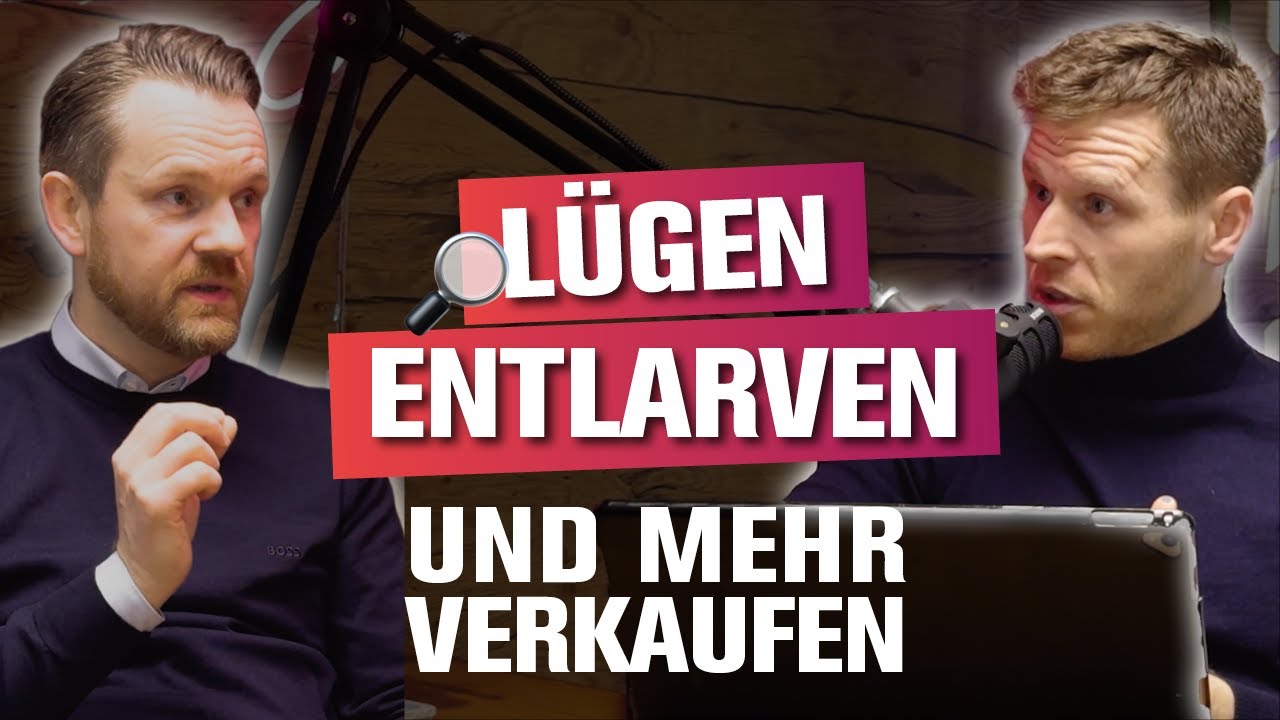 Lügner entlarven und besser verkaufen - mit Körpersprachen Experte Joern Kettler