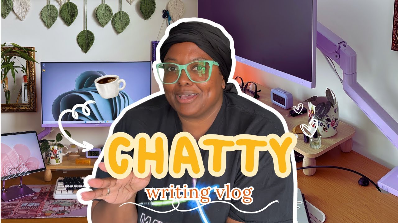 CHATTY 🎤 WRITING VLOG | Dark Adult Fantasy Novel Update