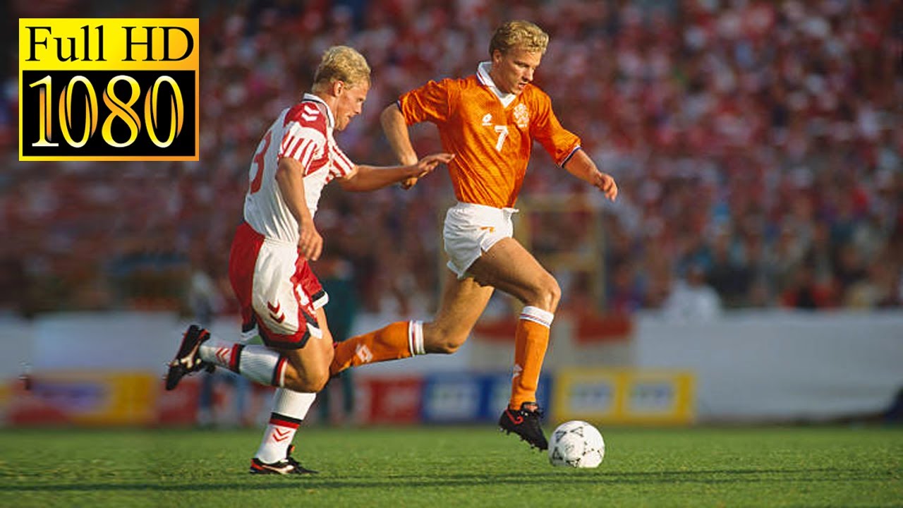 Netherlands - Denmark Semi Finals Euro 1992 | Full highlight - 1080p HD | Ruud Gullit