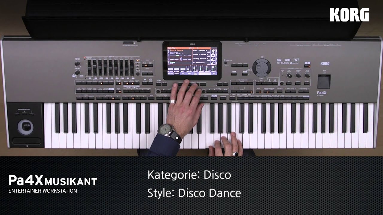KORG Pa4X MUSIKANT Style Demos: MODERN & DISCO Styles