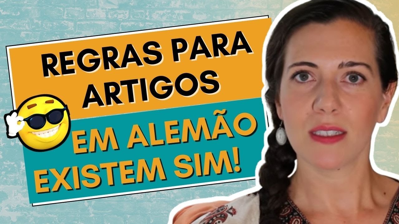 Regras para os artigos em alemão DAS NEUTRAL existe sim!