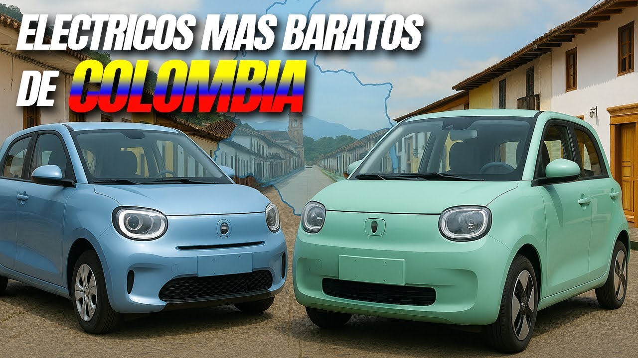 Los 6 carros eléctricos más baratos en Colombia que sí valen la pena