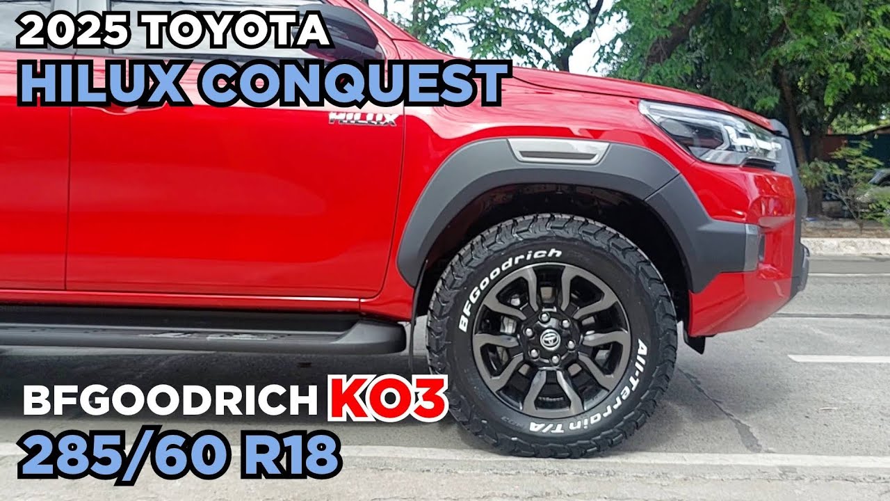 2025 Toyota Hilux Conquest on BFGoodrich KO3 285/60 R18 @ RNH Tire Supply
