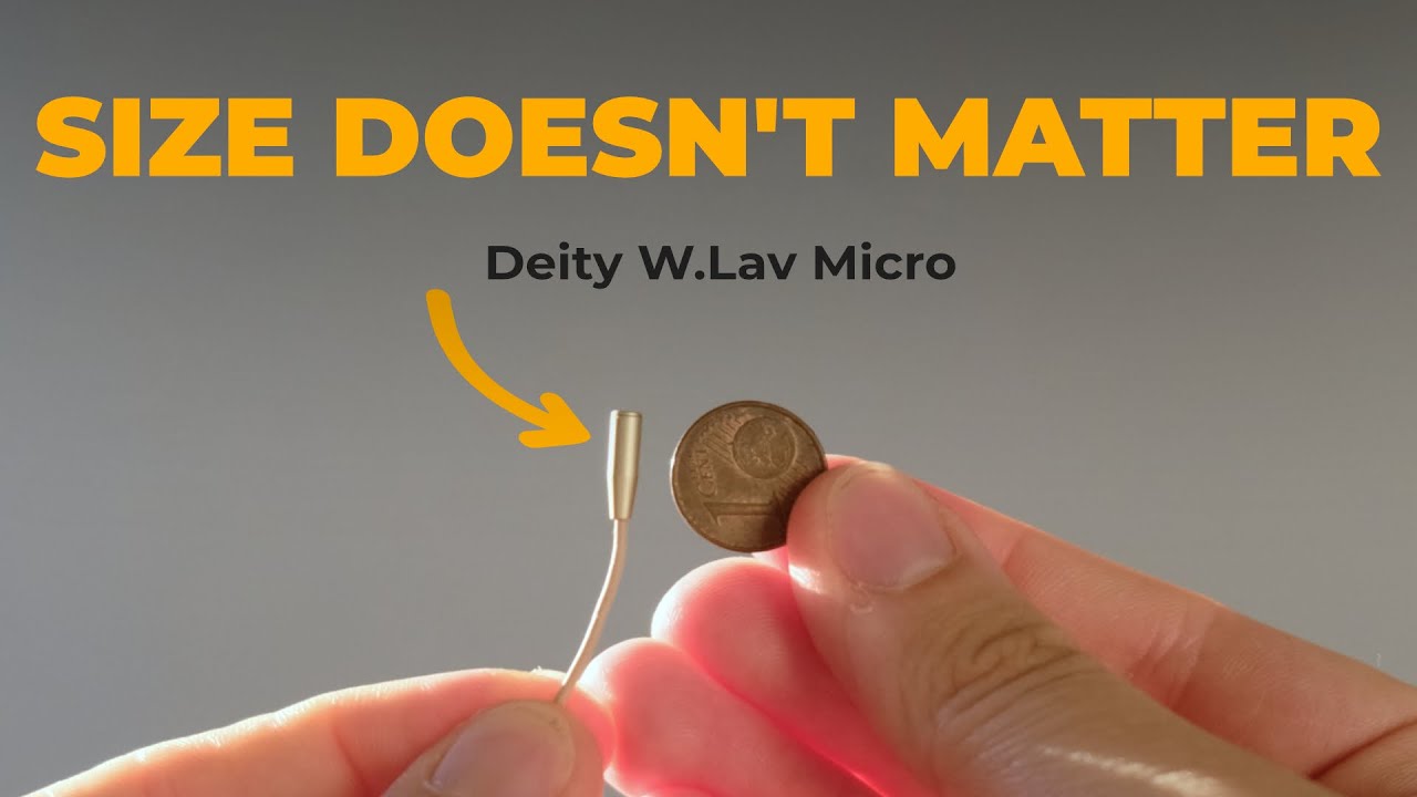 The best mic for your brides | Deity W.Lav Micro