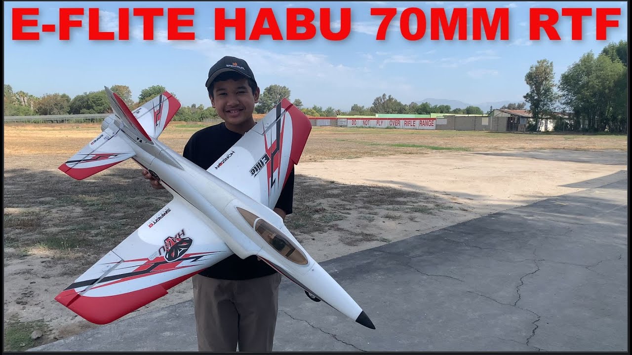 YOUR FIRST RC PLANE! YOUR FIRST RC JET!   -   E-FLITE HABU 70MM RTF