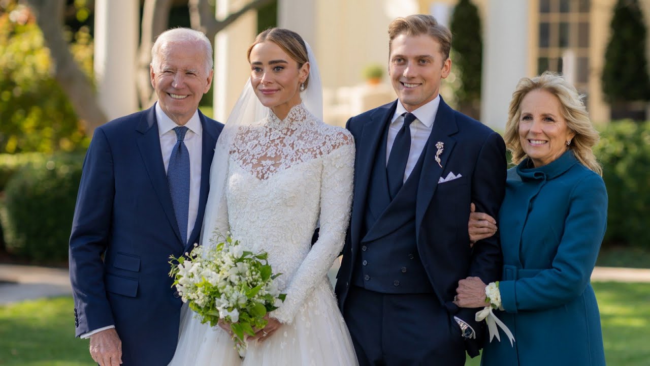 Biden&rsquo;s Granddaughter Ties the Knot at the White House
