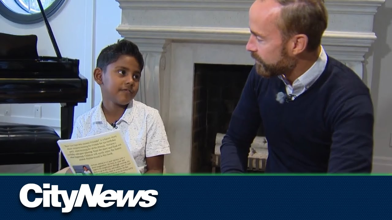 Speakers Corner: Brampton boy publishes three books before the age of 8!