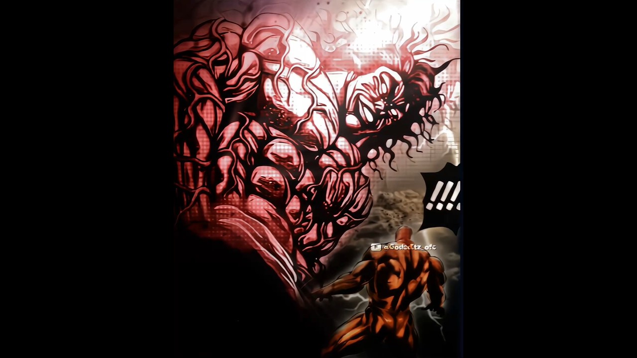 Yujiro Hanma👹 vs SuperAlloy Darkshine🥶 - Manga Animation & Edit | 