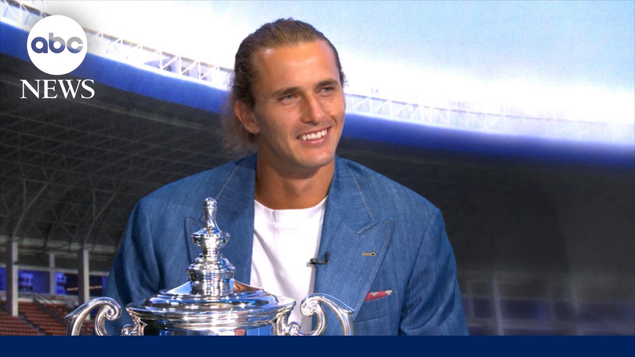 Alexander Zverev on not realizing he won the US Open