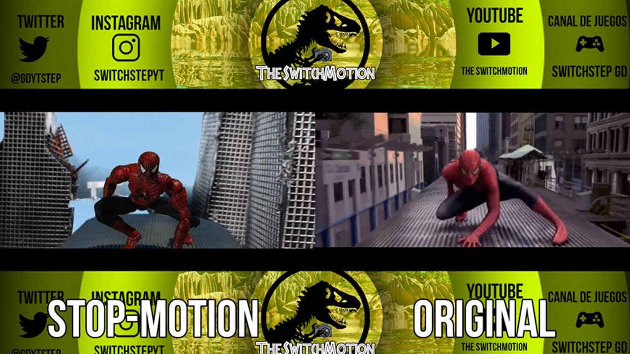 Spider Man 2 (2004) The Train Figth Stop Motion Scene Comparative