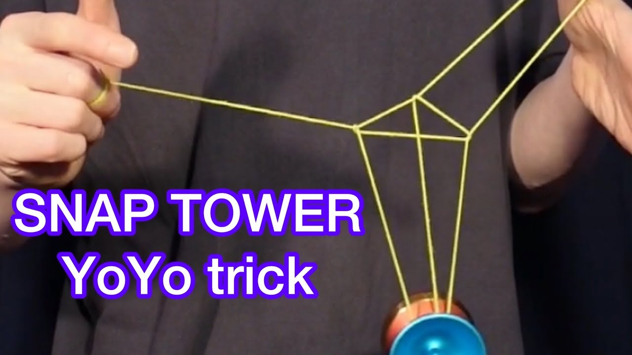 HOW TO DO THE YOYO TRICK “SNAP TOWER”