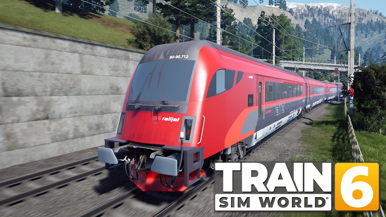 TSW 6 ÖBB RAILJET auf der Semmeringbahn | Train Sim World 6 Modvorstellung Gameplay