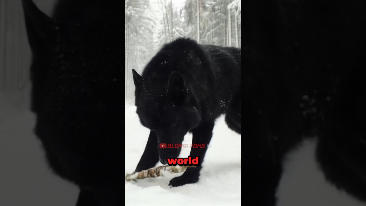 All Wolves Respect This!! (Alpha Black Wolf)🐺