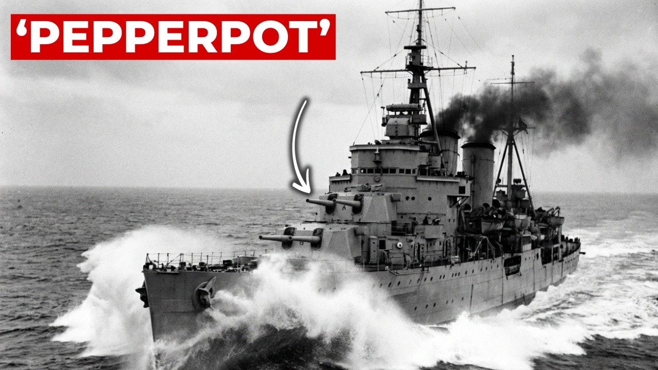 The 'Riddled' British Cruiser That Took 2,000 Holes And Still Fought Her Way Out Of Malta