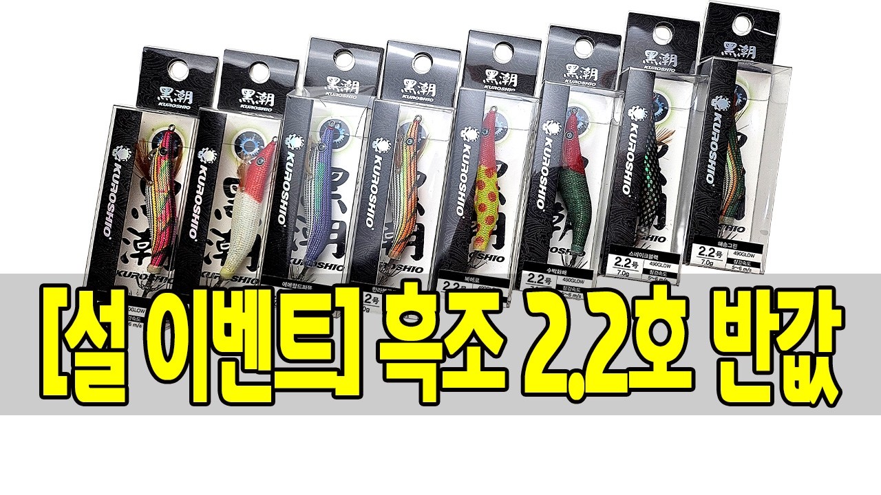 [설 이벤트] 흑조 2.2호 50% | 연휴 한정