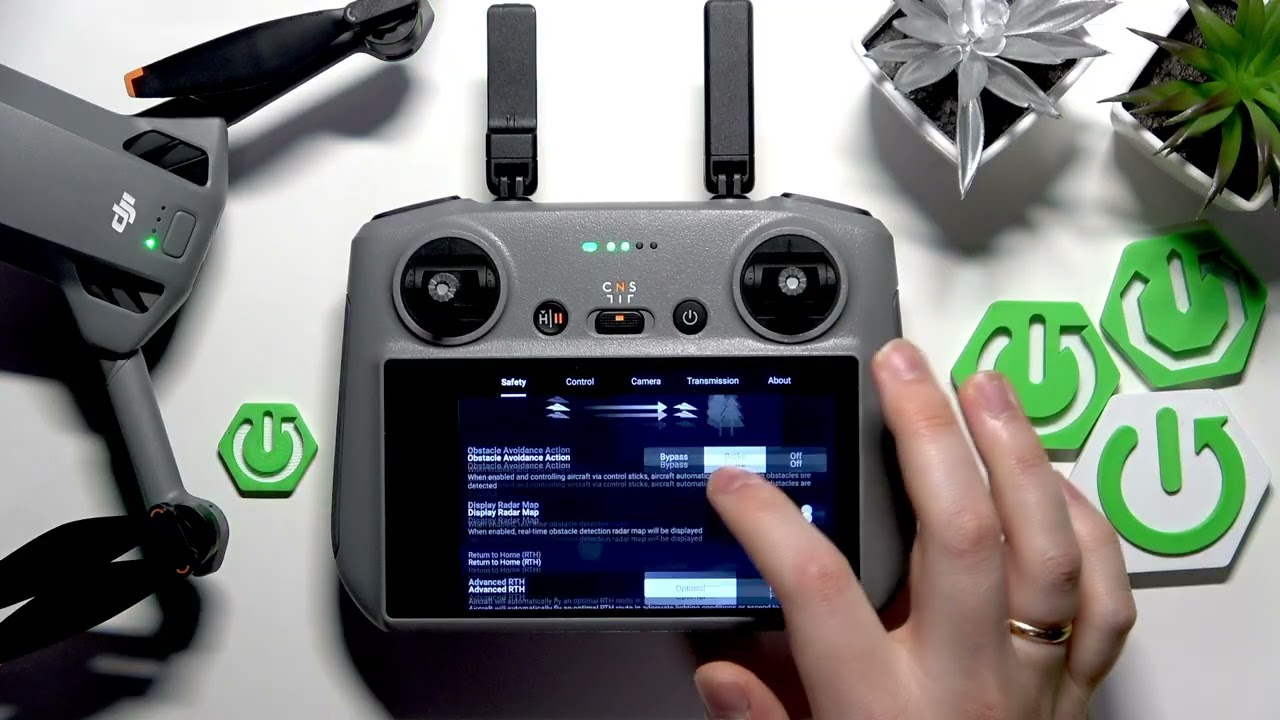 DJI Mini 5 Pro &mdash; как изменить расширенный режим возврата домой