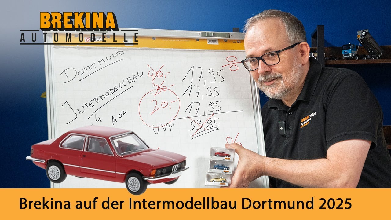 Intermodellbau 2025: BREKINA mit Automodellen zum SCHNÄPPCHEN-Preis!