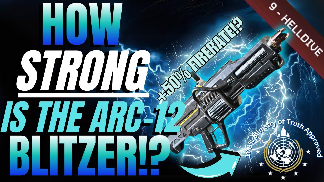 Стресс-тест и поломка Arc-12 Blitzer в Helldivers 2