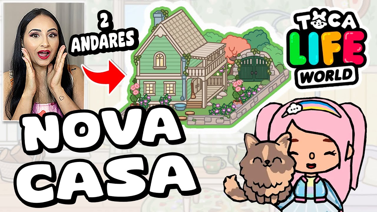 NOVA CASA MANSÃO DE 2 ANDARES E NOVOS ITENS DE DECORAÇÃO NO TOCA LIFE WORLD, Nova Atualização