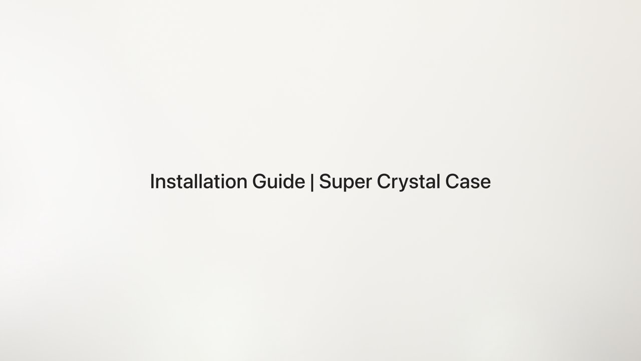 CASEGEAR Super Crystal Case | How to Install & Remove Phone case ?