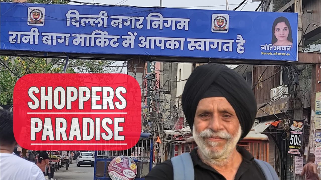 Rani Bagh Main Market | Rani Bagh Market Shoppers Paradise