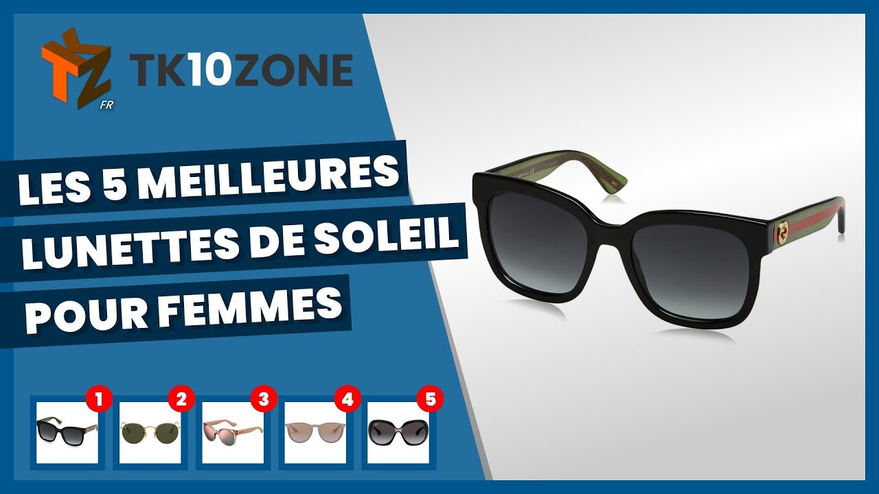 Les 5 meilleures lunettes de soleil pour femmes