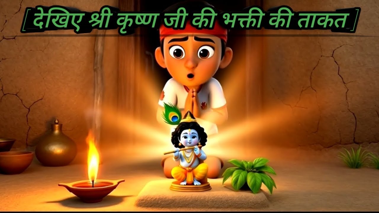 💯krishna ki bhakti ki kahani 💯 krishna kahani 👍itz Animation video 