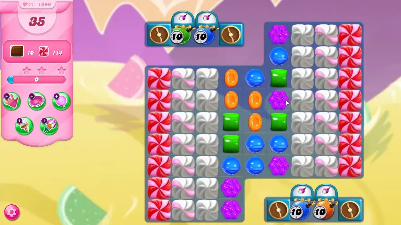 Candy Crush Saga LEVEL 1999 NO BOOSTERS (new)