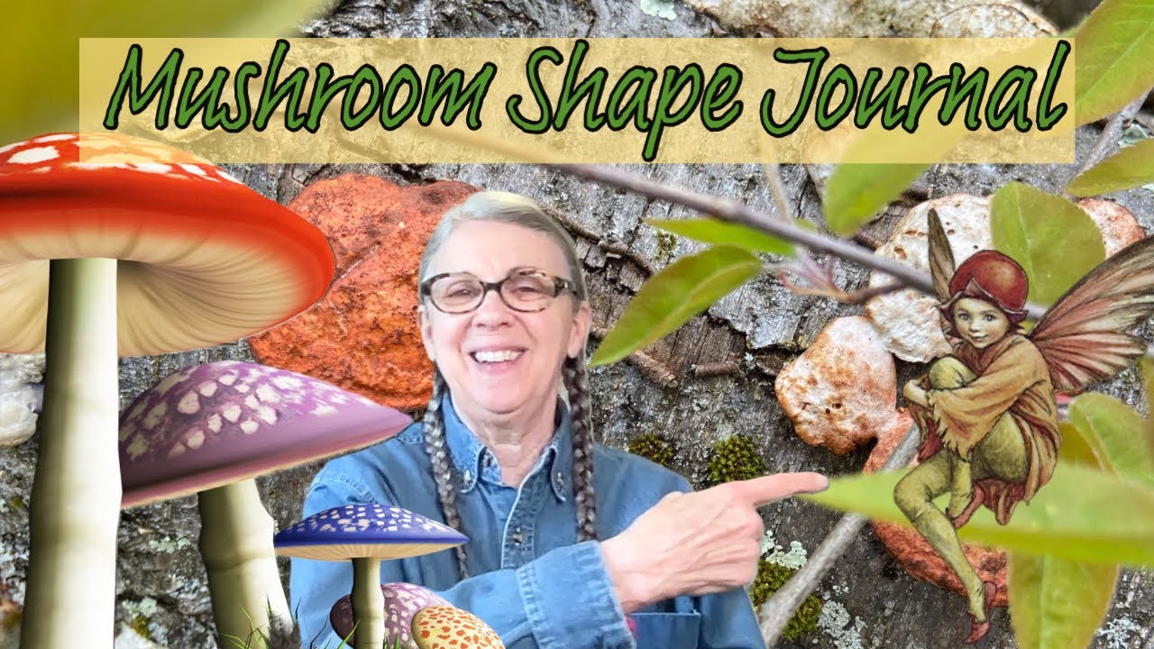 Making a Mushroom Shape Journal Inspired by Janet Nash & Birdie