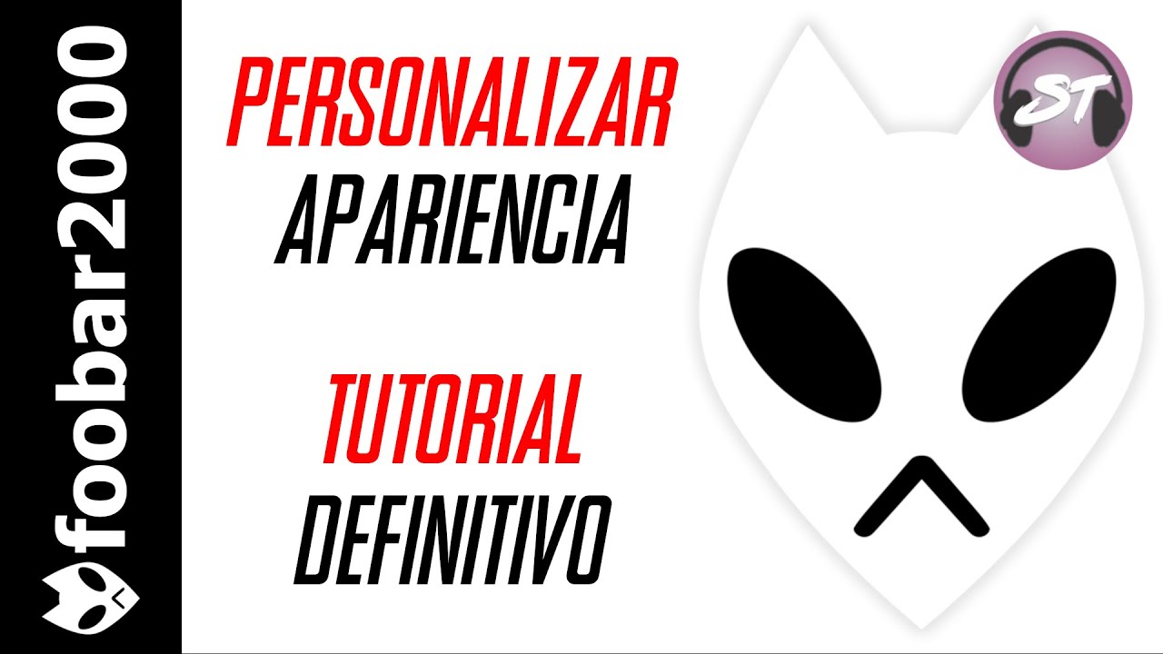 ¿Cómo personalizar la apariencia de foobar2000?