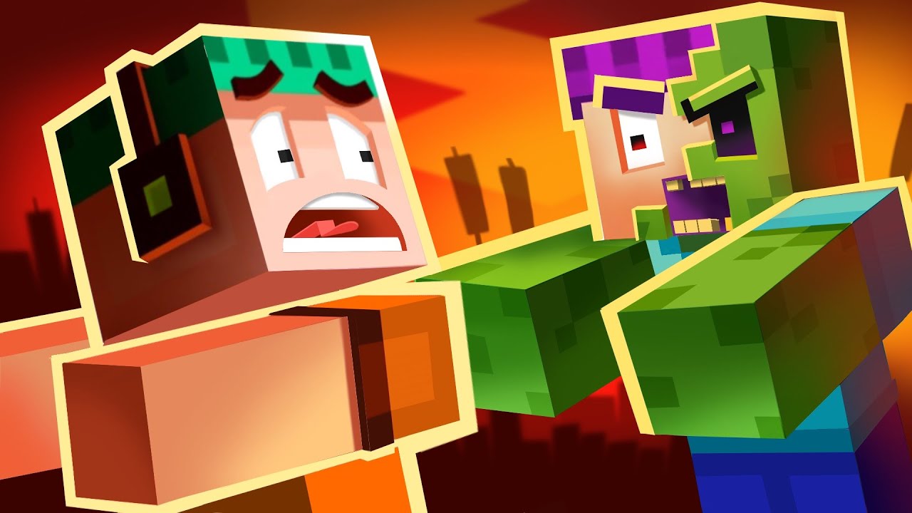 ZOMBIE Attack: a Battle for SURVIVAL! | Cody and Seth (Minecraft Movie)