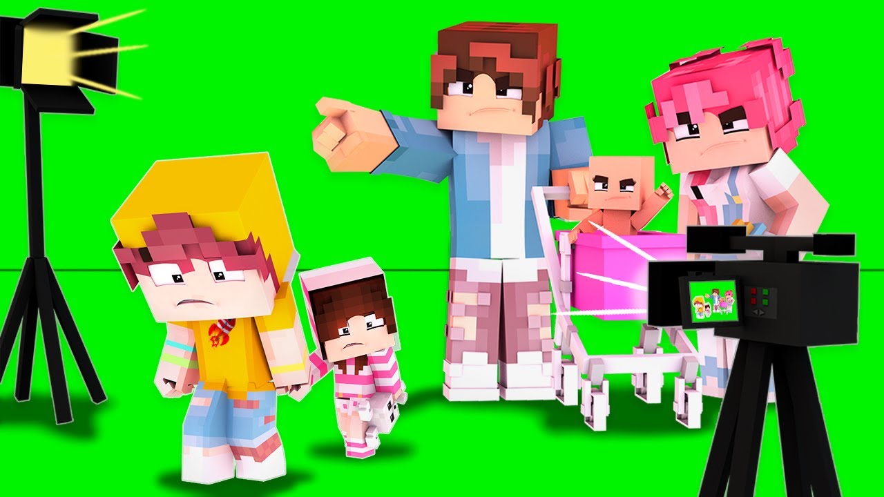 RODZICE WYRZUCILI NAS Z DOMU!? Nagrywka z Nagrywki MINECRAFT RODZINKA