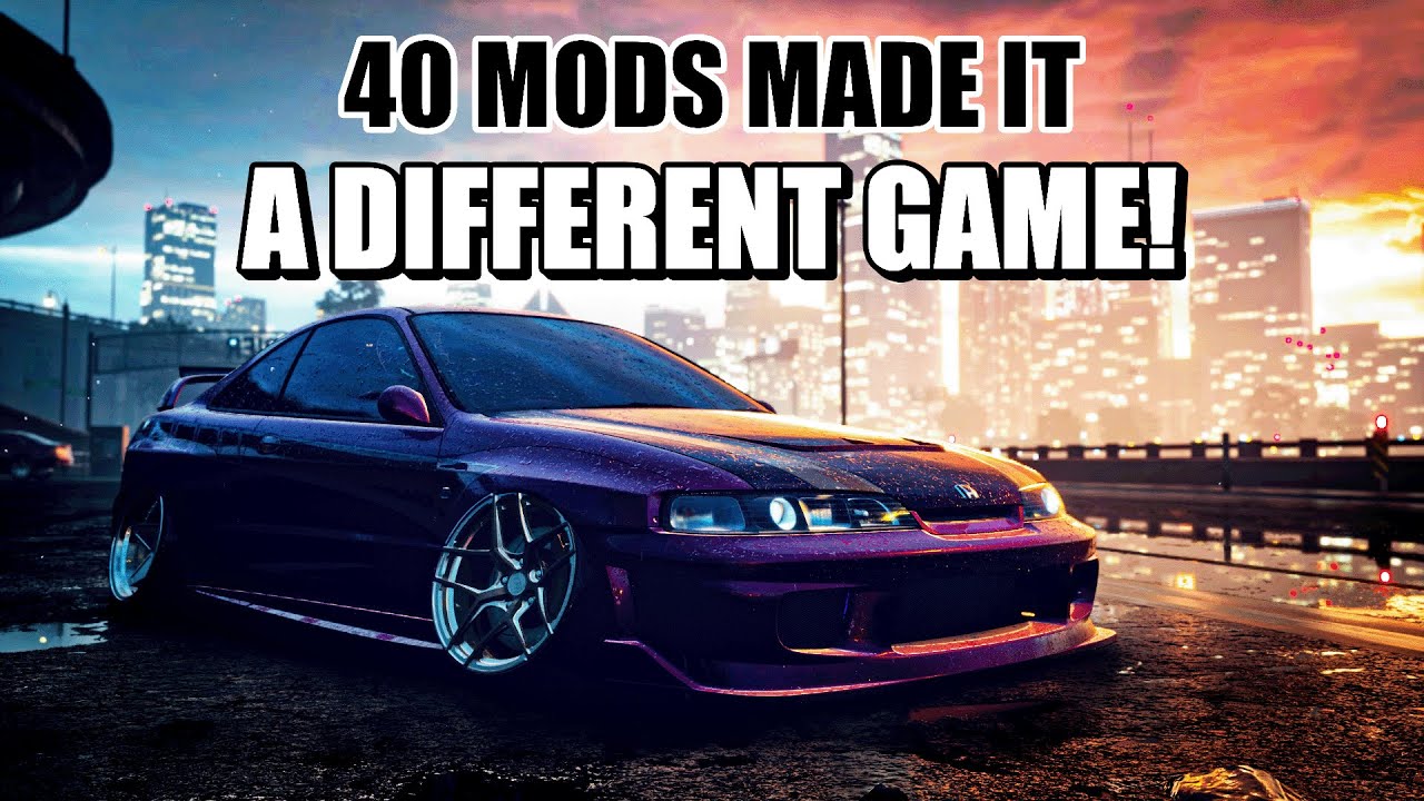 Я установил 40 модов Need for Speed ​​Unbound и меня не забанили!