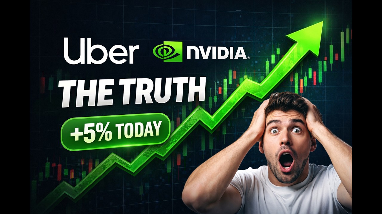 Why UBER Stock Is Surging Today 🚀 | Nvidia Effect? Market Explained