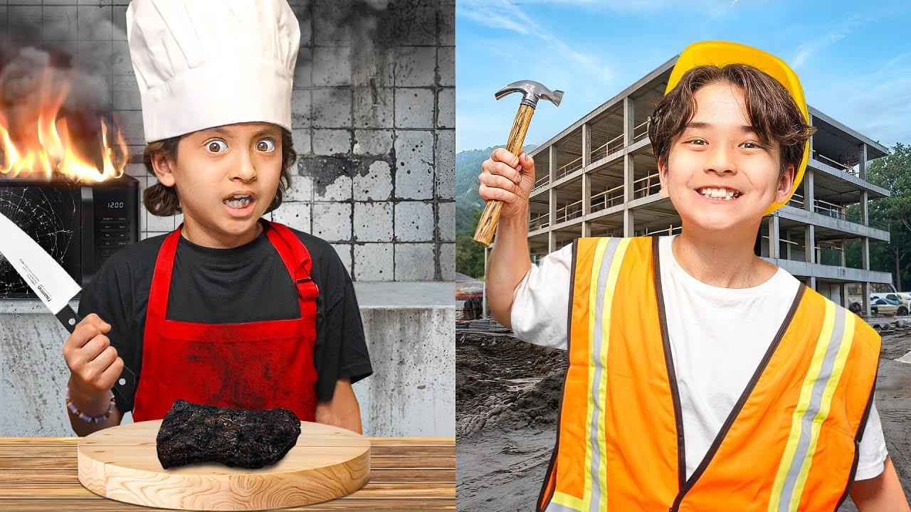 Kids Try Adults Jobs For 24 hours!