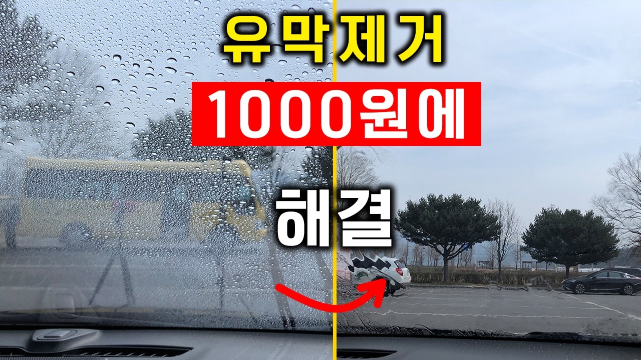 유막제거 업체에서 이 영상 삭제하라네요..