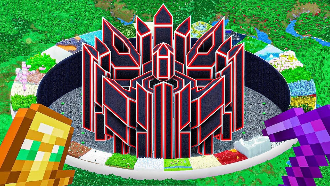 I Built the BIGGEST SURVIVAL BASE in Minecraft!