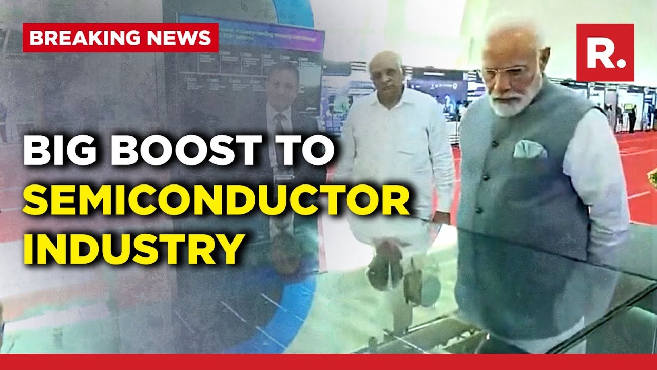PM Modi attends Semicon India 2023 in Gujarat