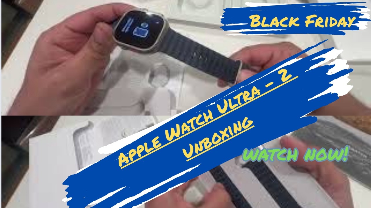 “Apple Watch Ultra 2 Unboxing ⌚ | Black Friday Steal from Best Buy!”