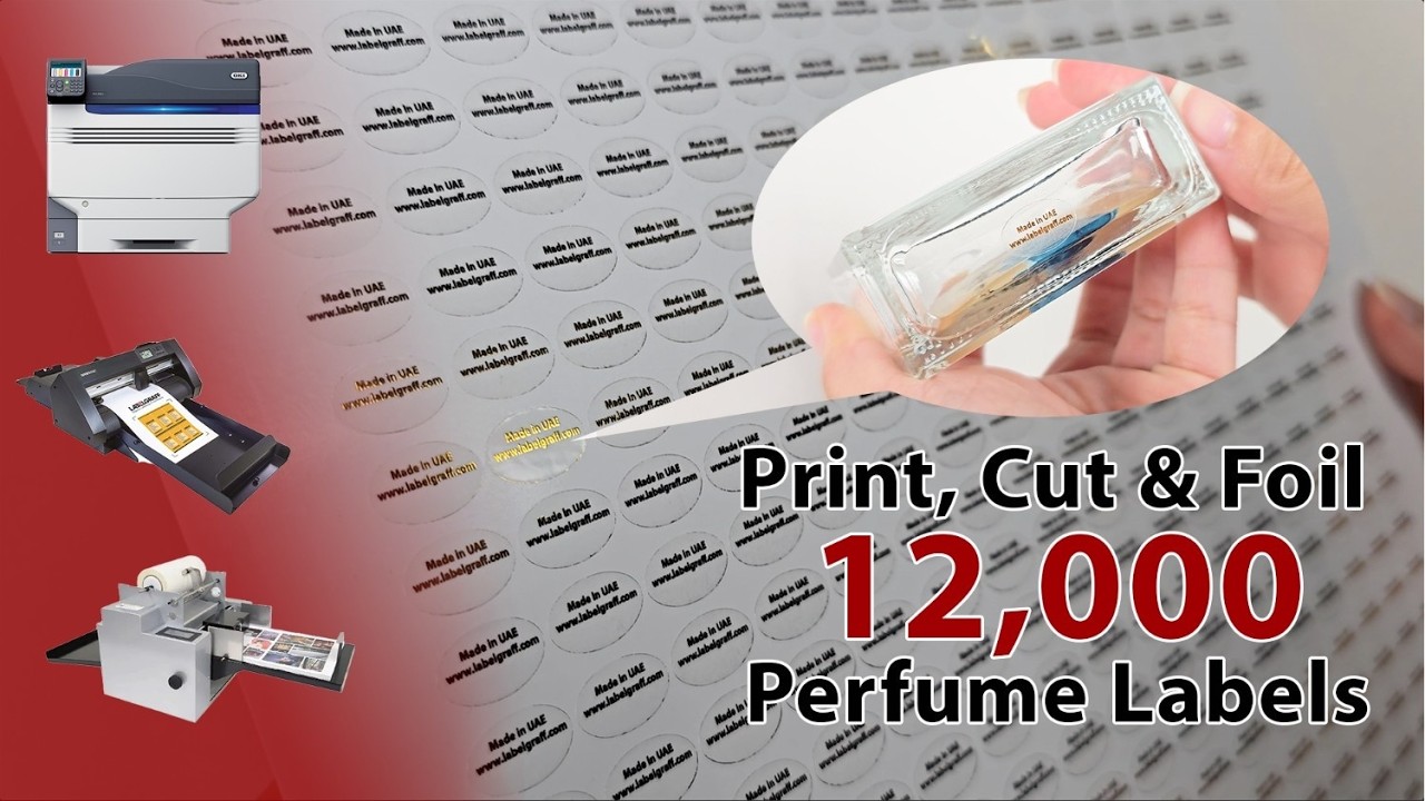 Digital Metallic Foil Printing and Cutting | UAE