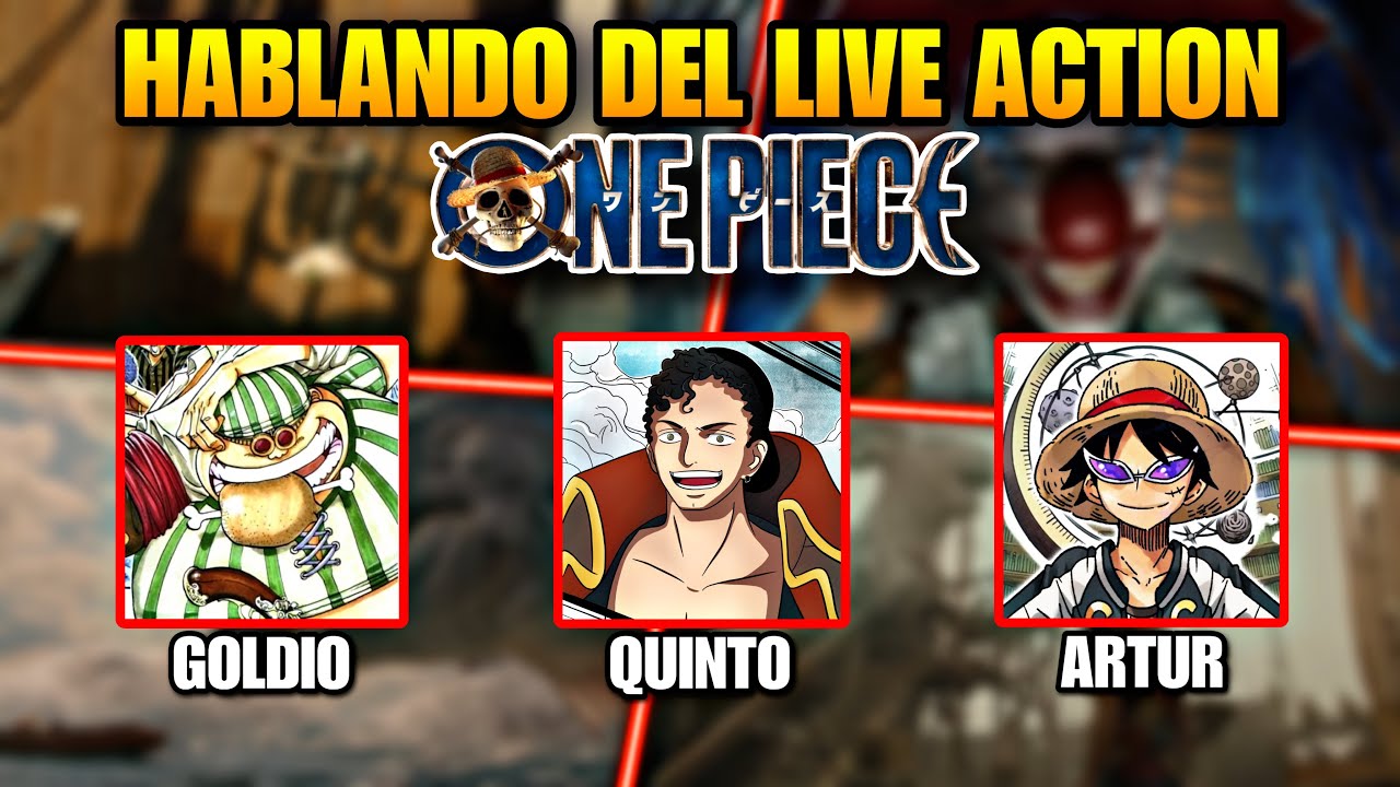 ¡HABLANDO DE ONE PIECE LIVE ACTION CON ARTUR LIBRARY OF OHARA, GOLDIO Y QUINTO EMPERADOR!