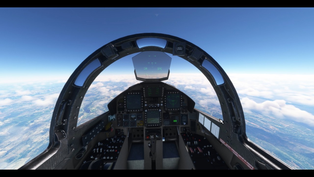 MSFS: F-15 из Венеции (Италия) в Салоники (Греция)