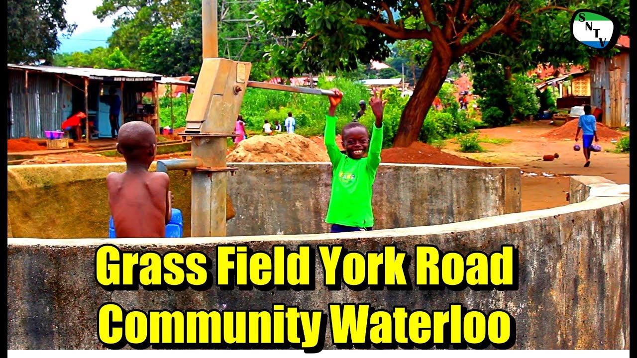 Talk To The Camera - Grass field York Road Community, Waterloo - Sierra Leone