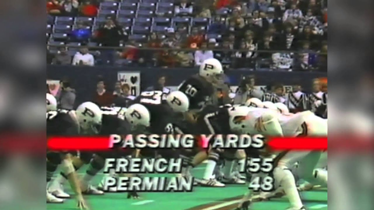 Beaumont French vs Odessa Permian Texas 1984 State Championship Football Game