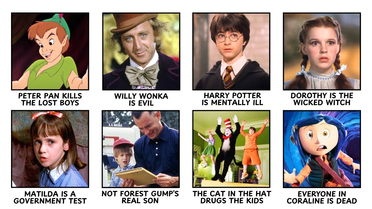 Every DARK Movie Theory That Will Ruin Your Childhood