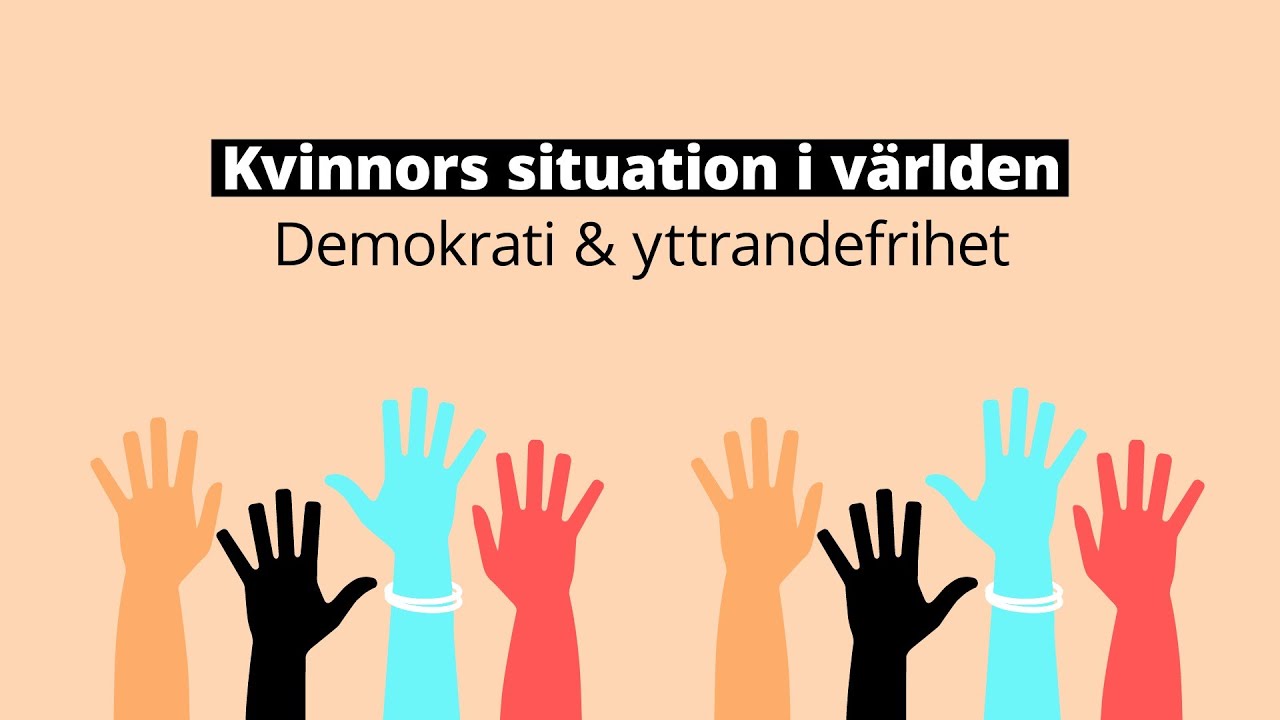 Demokrati & yttrandefrihet | Kvinna till Kvinna