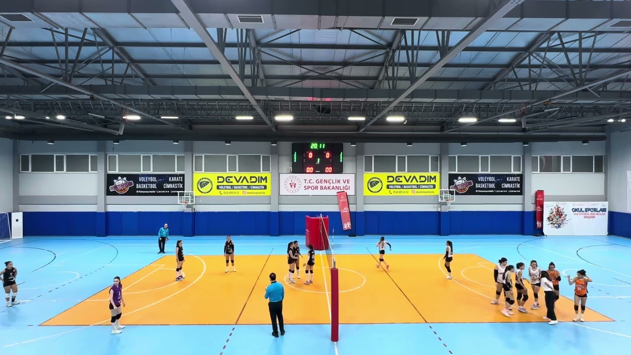 Ada Yıldızları v. Mavi Yıldızlar TVF Genç Kız 1. Lig Maçı, video 1